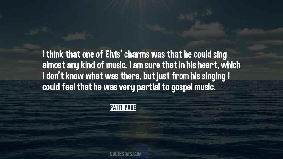 Quotes About Singing From The Heart #701920