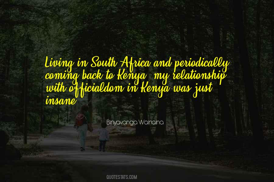 Quotes About Kenya #1027440