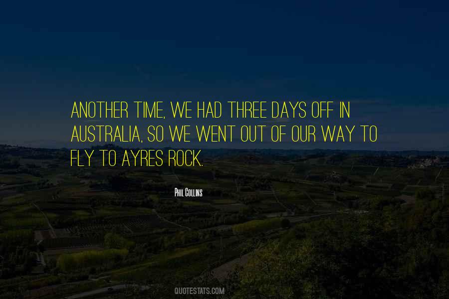 Quotes About Days Off #1864998