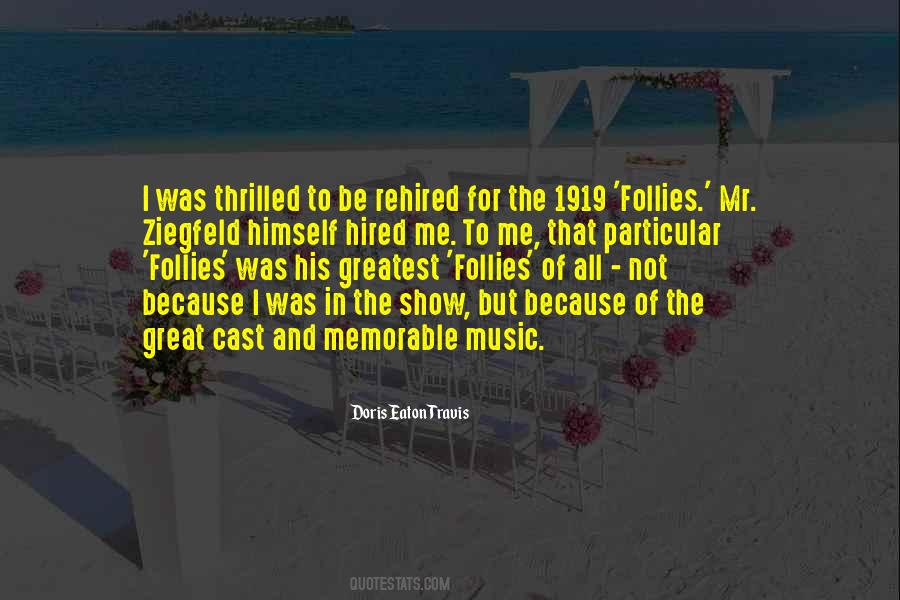 Quotes About Follies #1444225