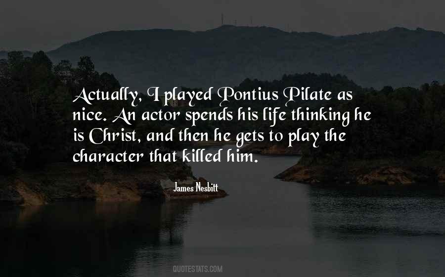 Quotes About Pontius #911456