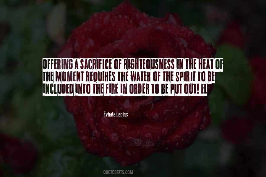 Fire Water Quotes #255289