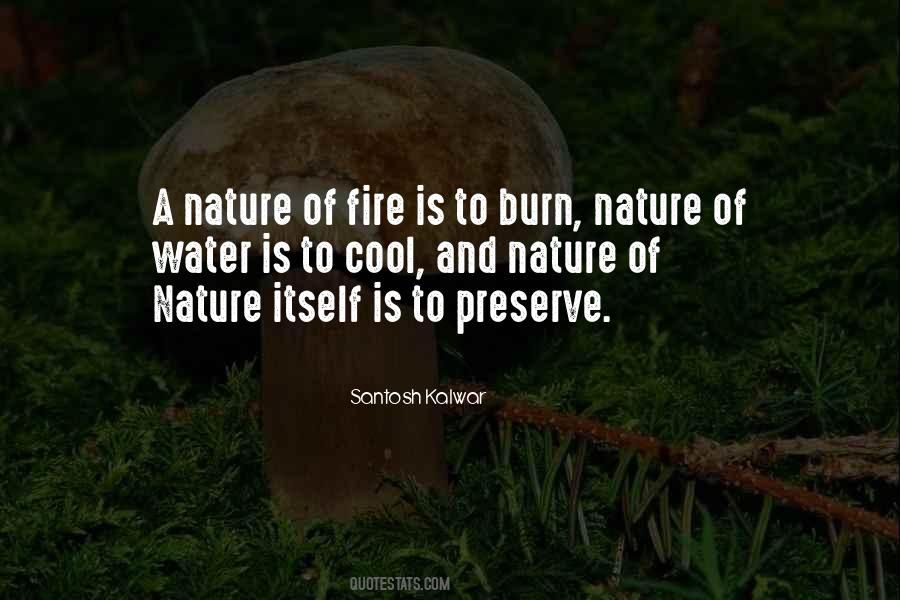 Fire Water Quotes #42721