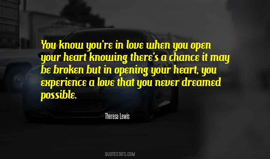 In Love Experience Quotes #114808