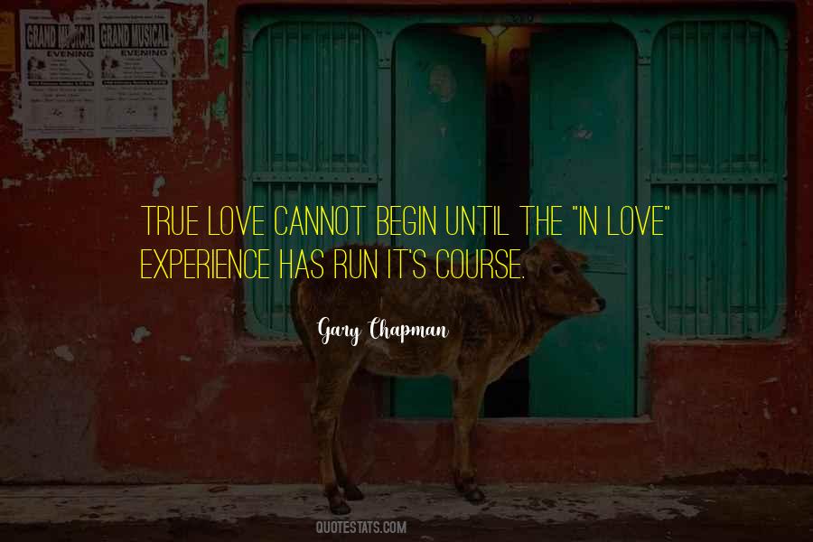 In Love Experience Quotes #1291524