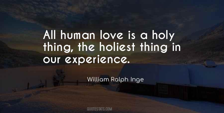 In Love Experience Quotes #139819