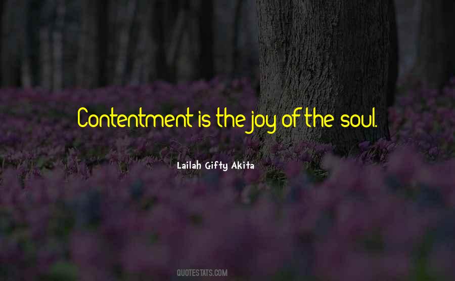 Quotes About Contentment #119754