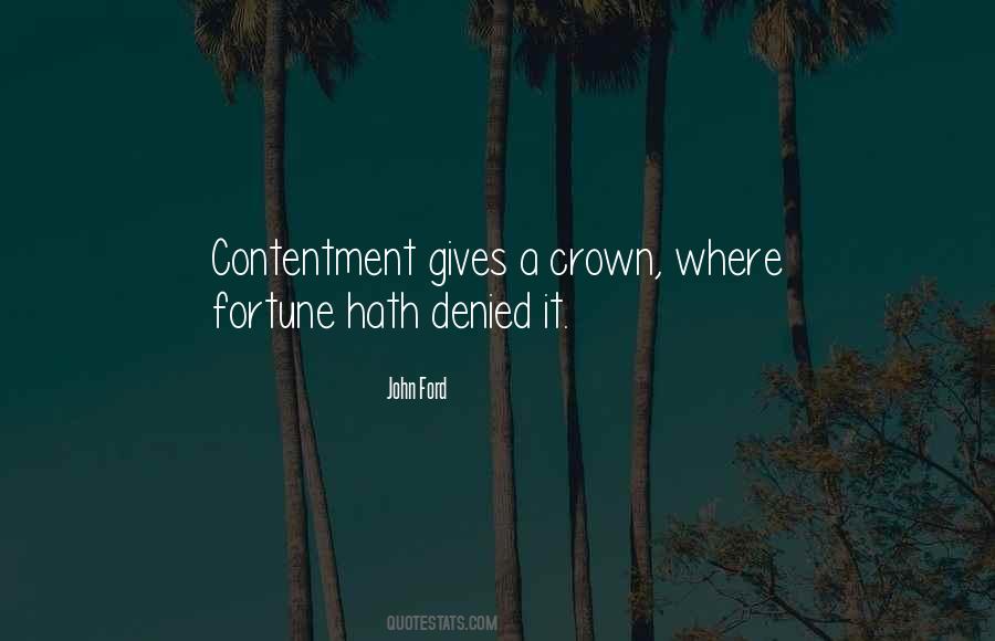 Quotes About Contentment #56565