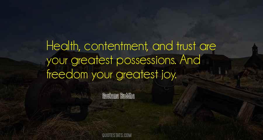 Quotes About Contentment #92150