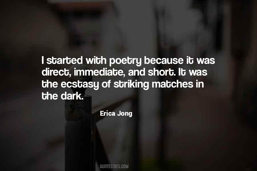 Dark Poetry Quotes #514696
