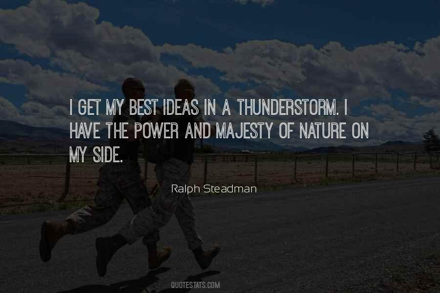 Majesty Of Nature Quotes #611481