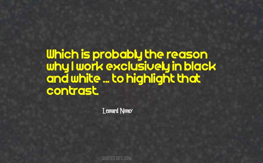 Quotes About Contrast #1338383