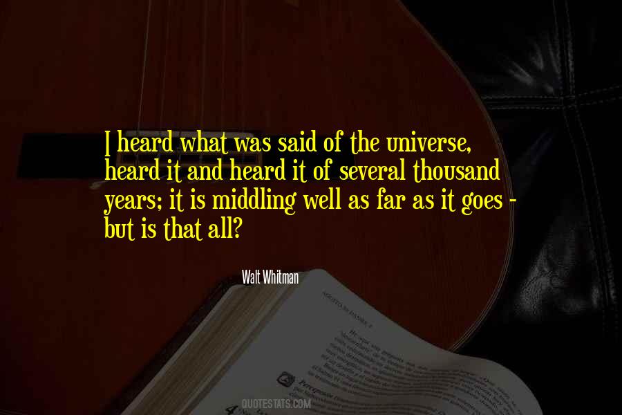 Quotes About The Universe #1148982