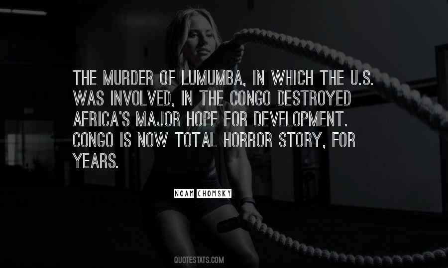 Horror Story Quotes #1309142