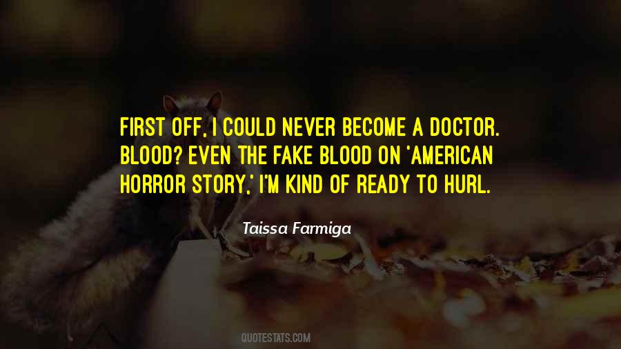 Horror Story Quotes #1771945