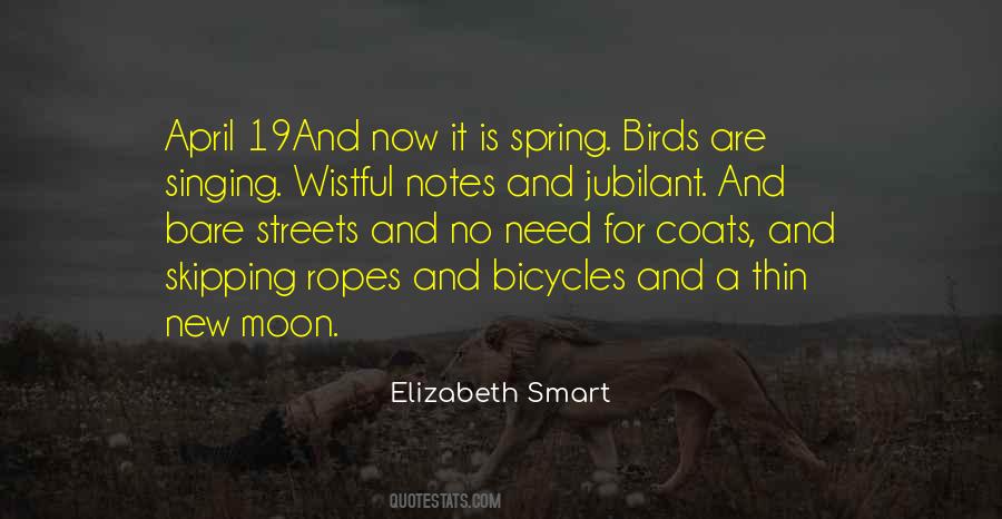 Quotes About Singing Birds #201326