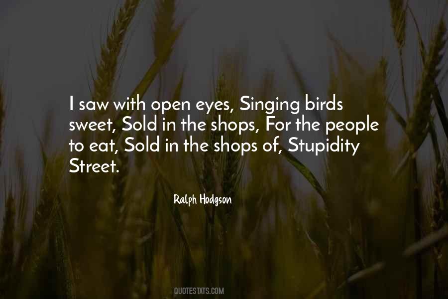 Quotes About Singing Birds #640995