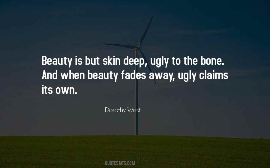 Quotes About Skin And Bones #1297209