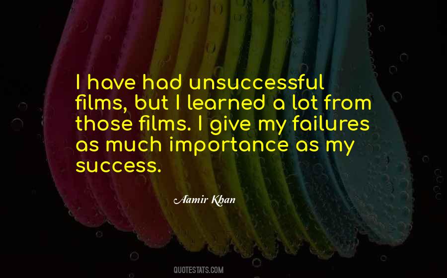 Quotes About Unsuccessful #328762