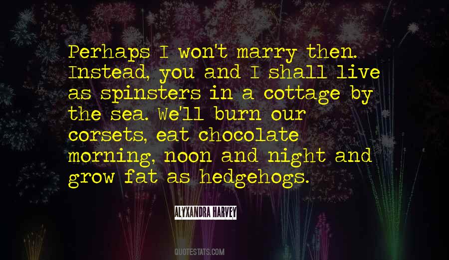 Quotes About Chocolate And Marriage #1386409