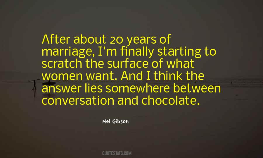 Quotes About Chocolate And Marriage #893115