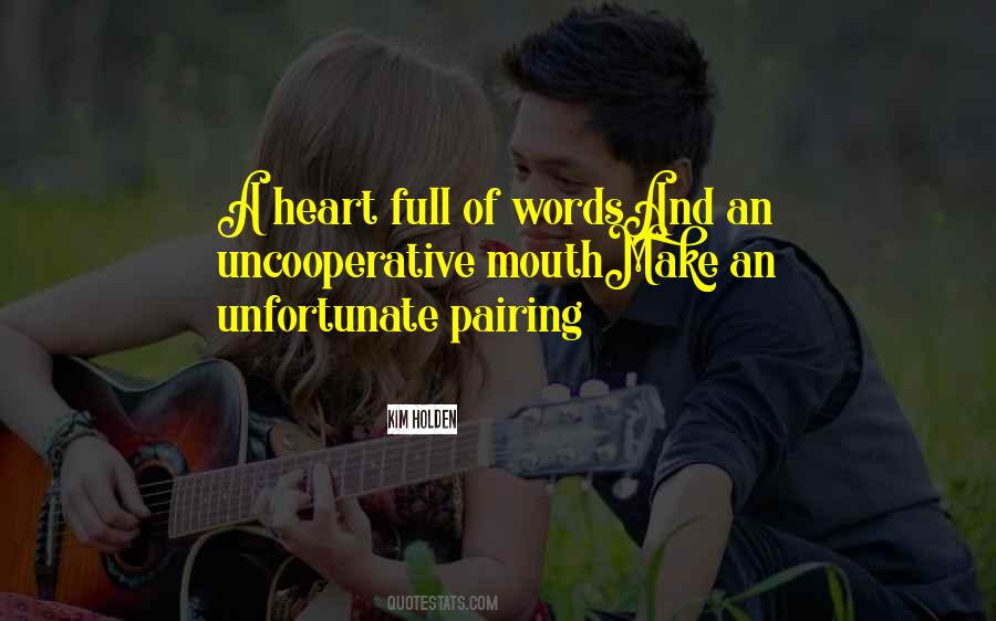 Quotes About Pairing #598974