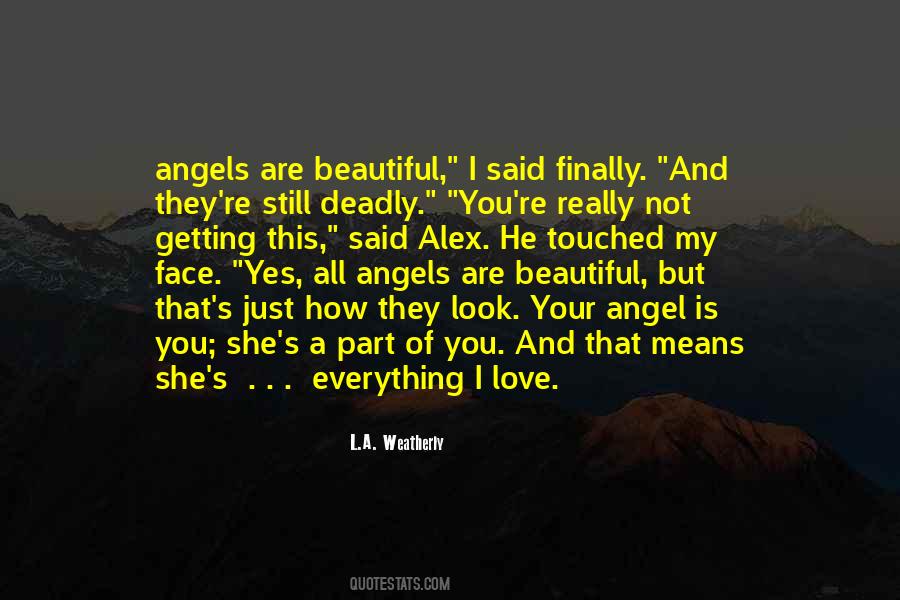 Beautiful Angel Quotes #1853054