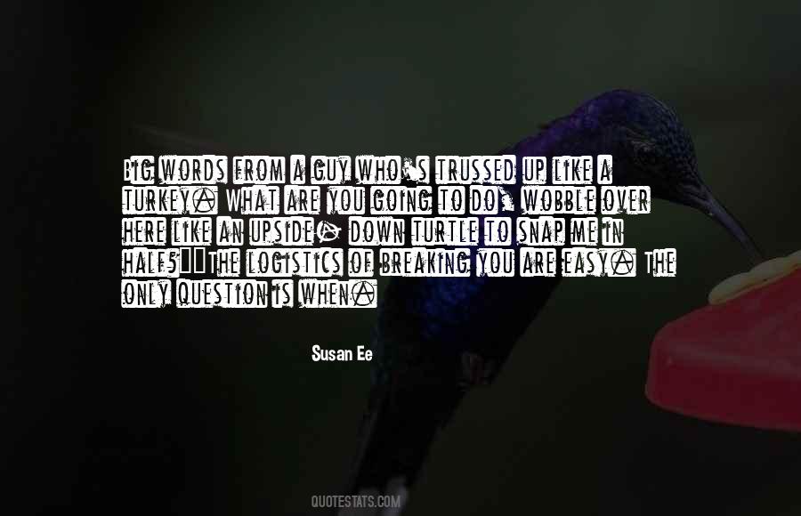 Quotes About Breaking Me Down #1835031