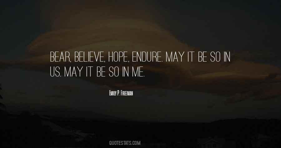 Believe Hope Quotes #1528211