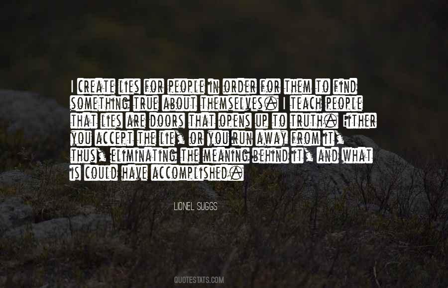 What You Accept Quotes #51423