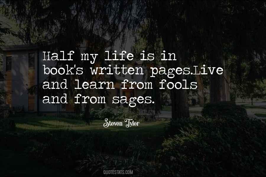 Quotes About Live And Learn #1001586