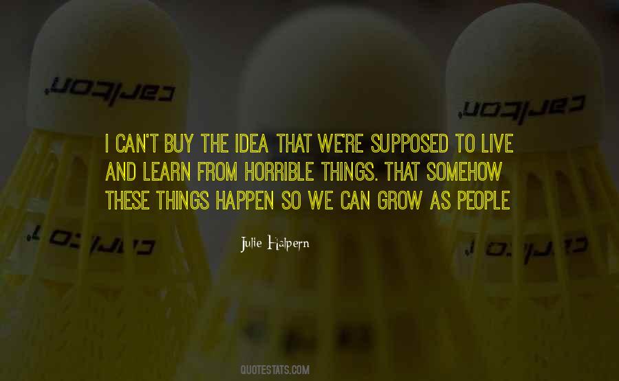 Quotes About Live And Learn #562685