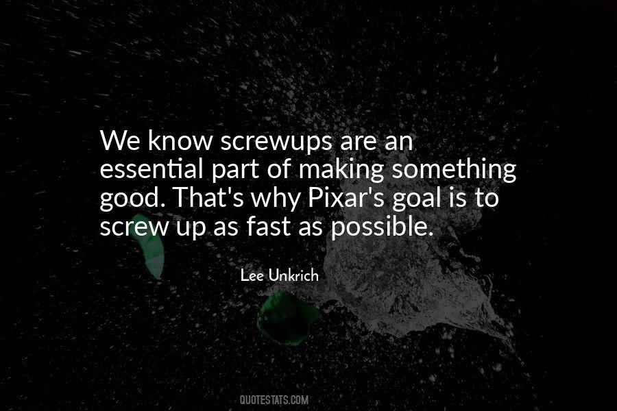 Goal Making Quotes #214618