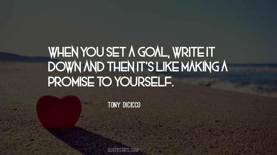 Goal Making Quotes #272196