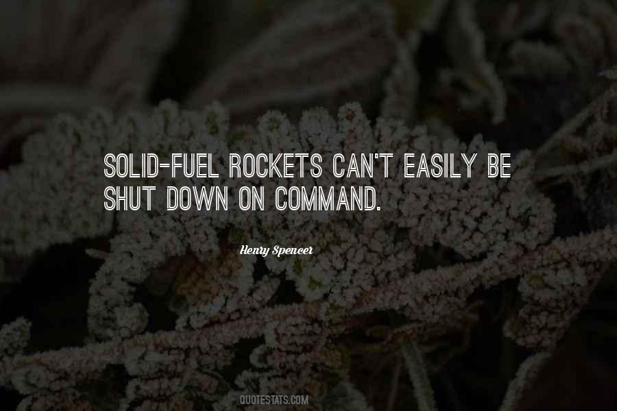 Quotes About Rockets #1095335