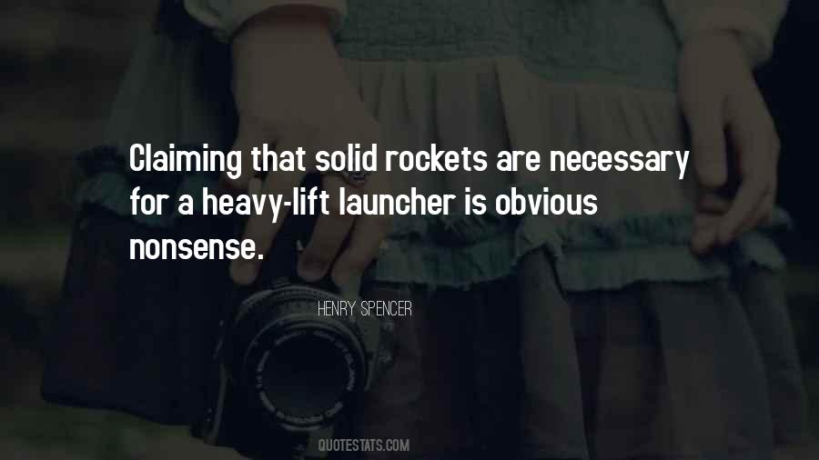 Quotes About Rockets #583777