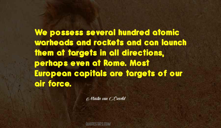 Quotes About Rockets #60852