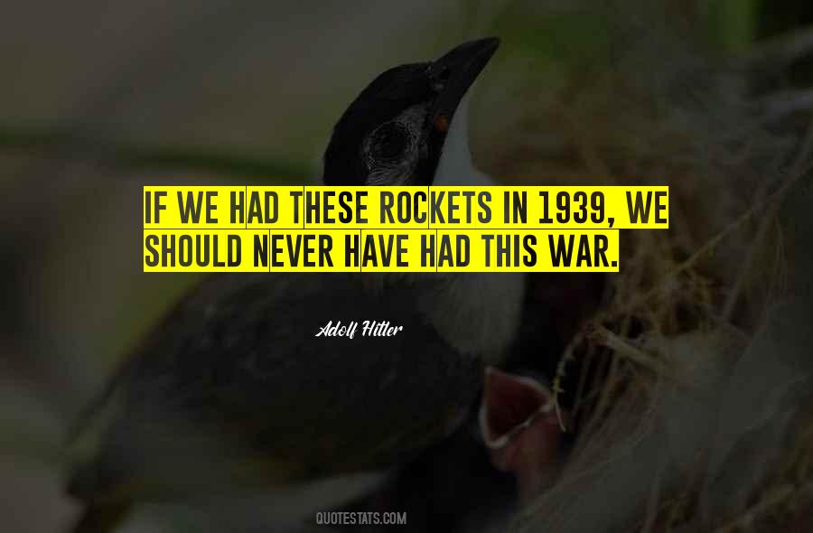 Quotes About Rockets #716682