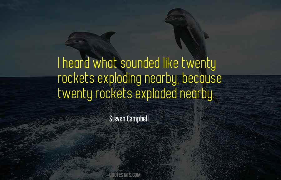 Quotes About Rockets #770286