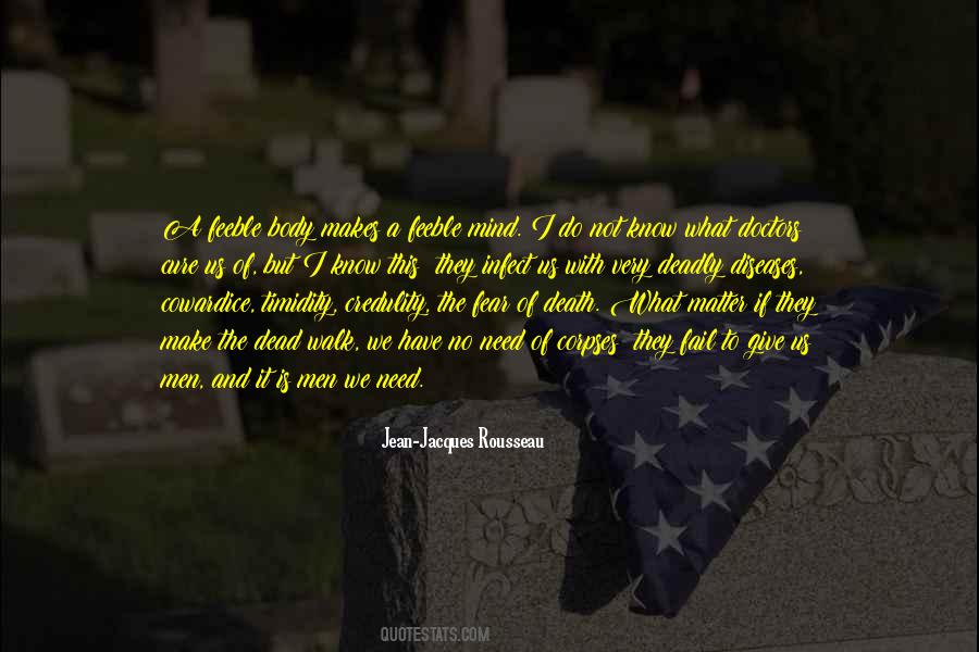 Quotes About Not Fear Of Death #34492