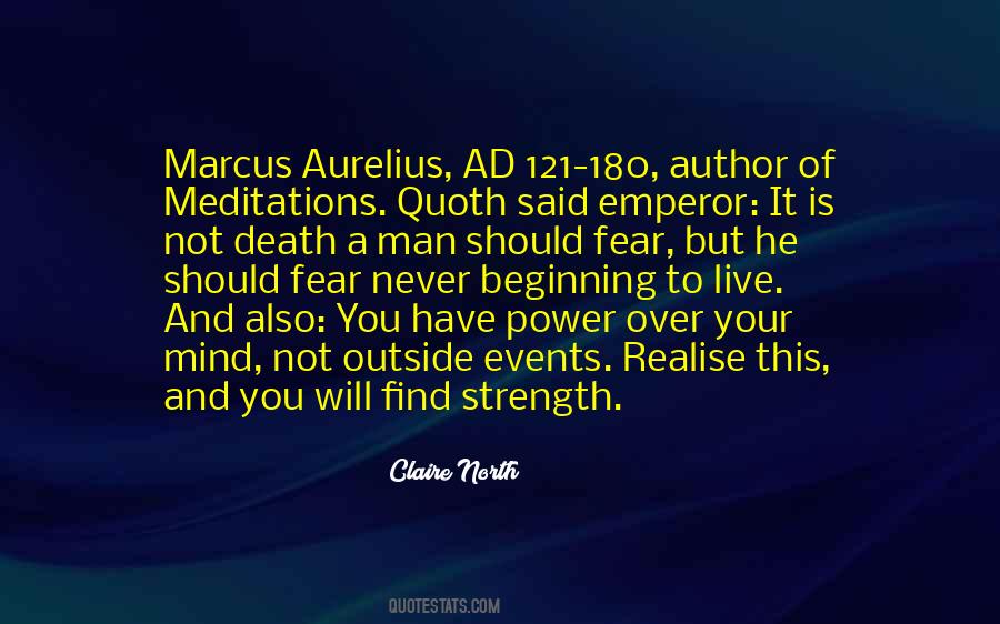 Quotes About Not Fear Of Death #897118
