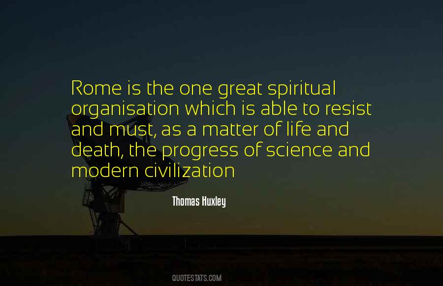 Modern Civilization Quotes #113087