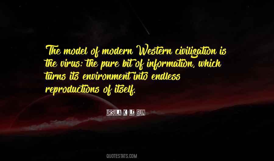 Modern Civilization Quotes #1808877