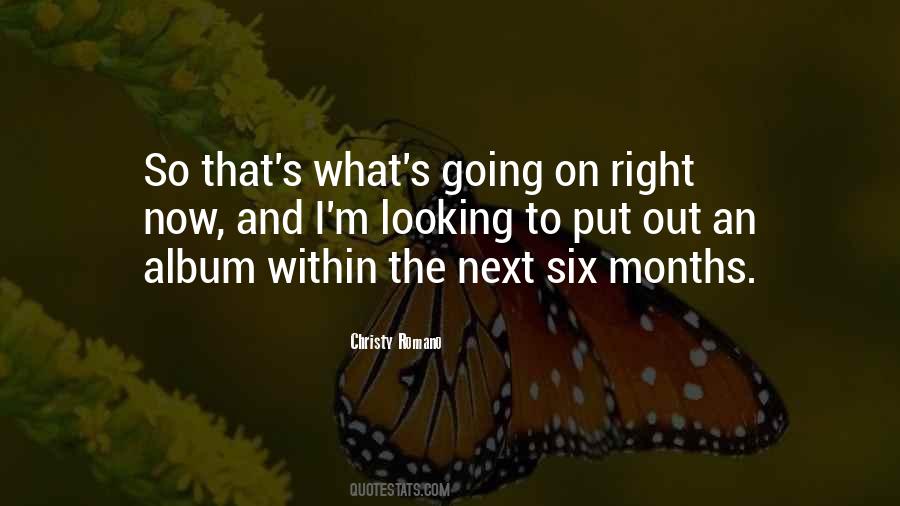 Months What Quotes #489151