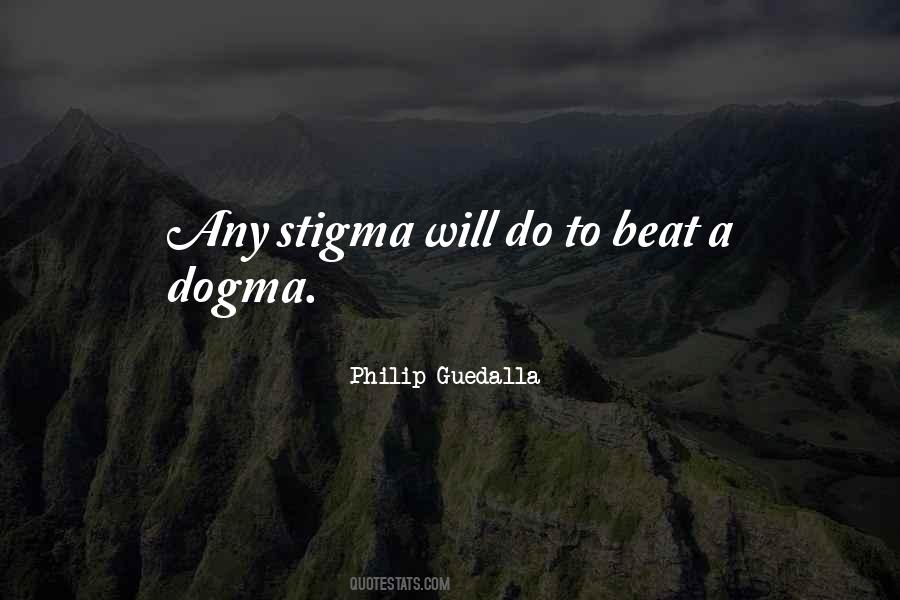 Quotes About Stigma #647019