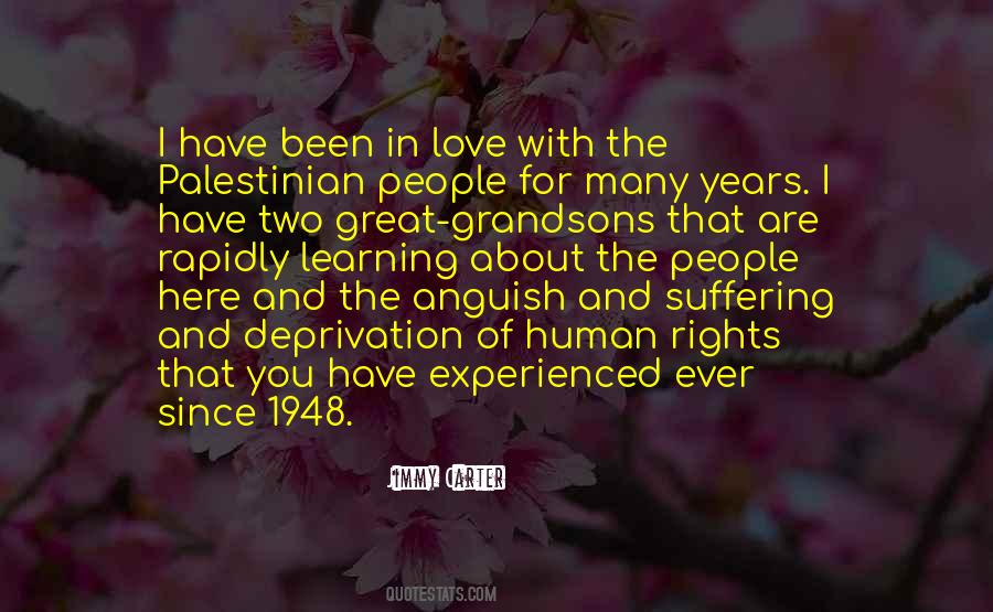 Quotes About Suffering For Love #1002125
