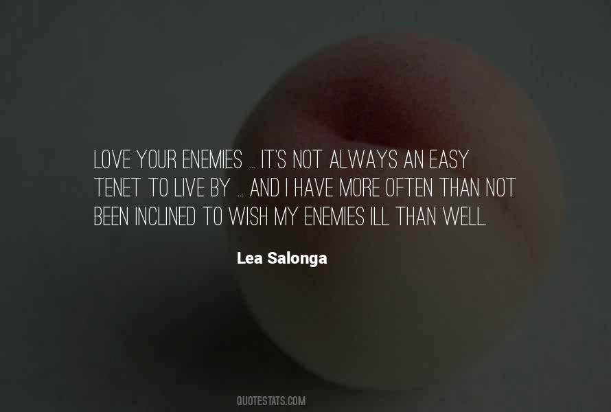 Not Your Enemy Quotes #406848