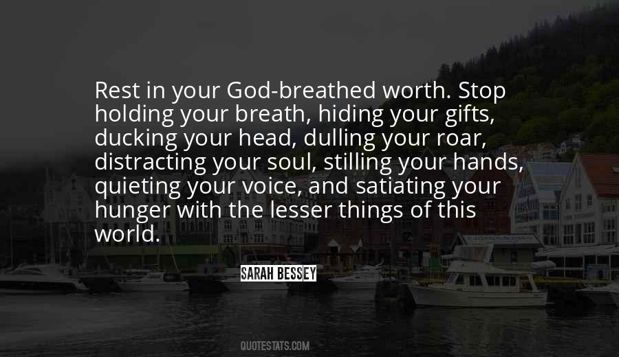 God Breathed Quotes #823289