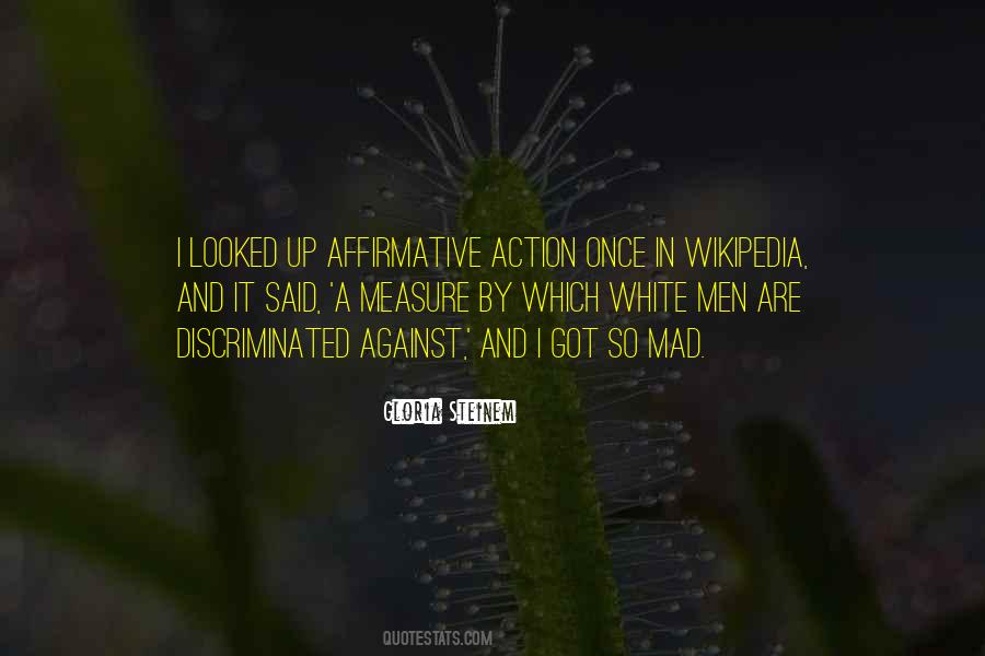 Quotes About Affirmative Action #1451384