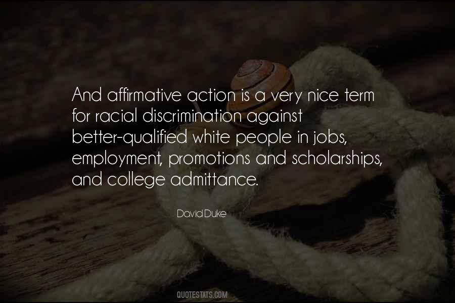 Quotes About Affirmative Action #1588077